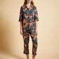 Karen Walker '60s Floral Crop PJ Set