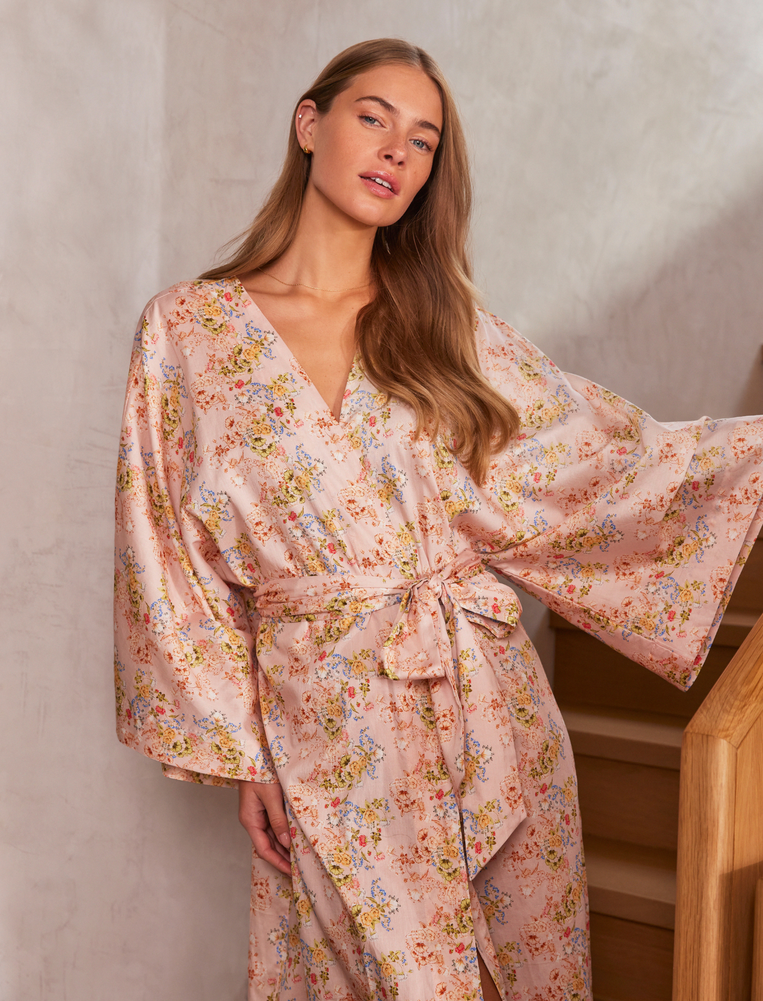 Molly Kimono Maxi Robe