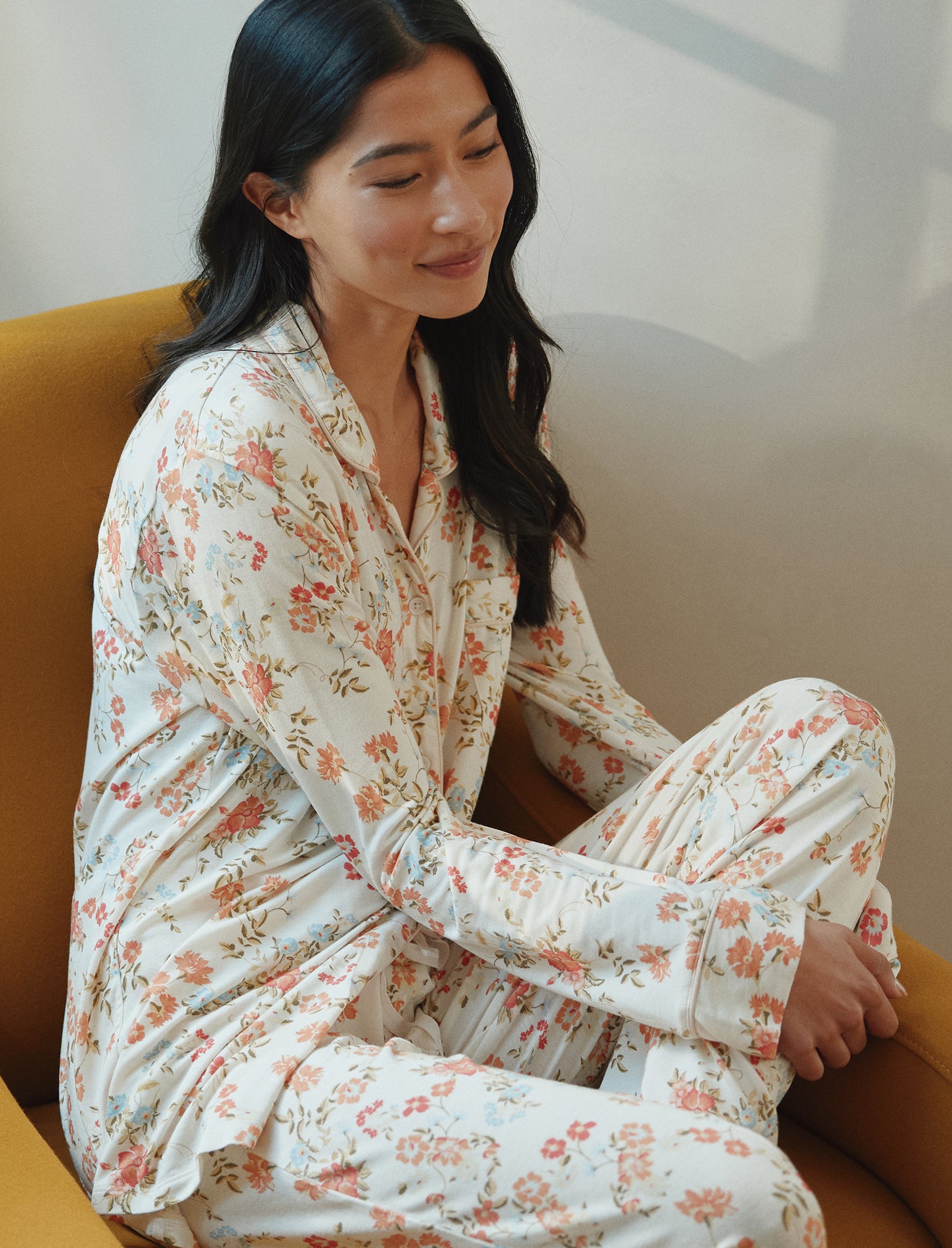 Kate Modal Soft Full Length PJ Set