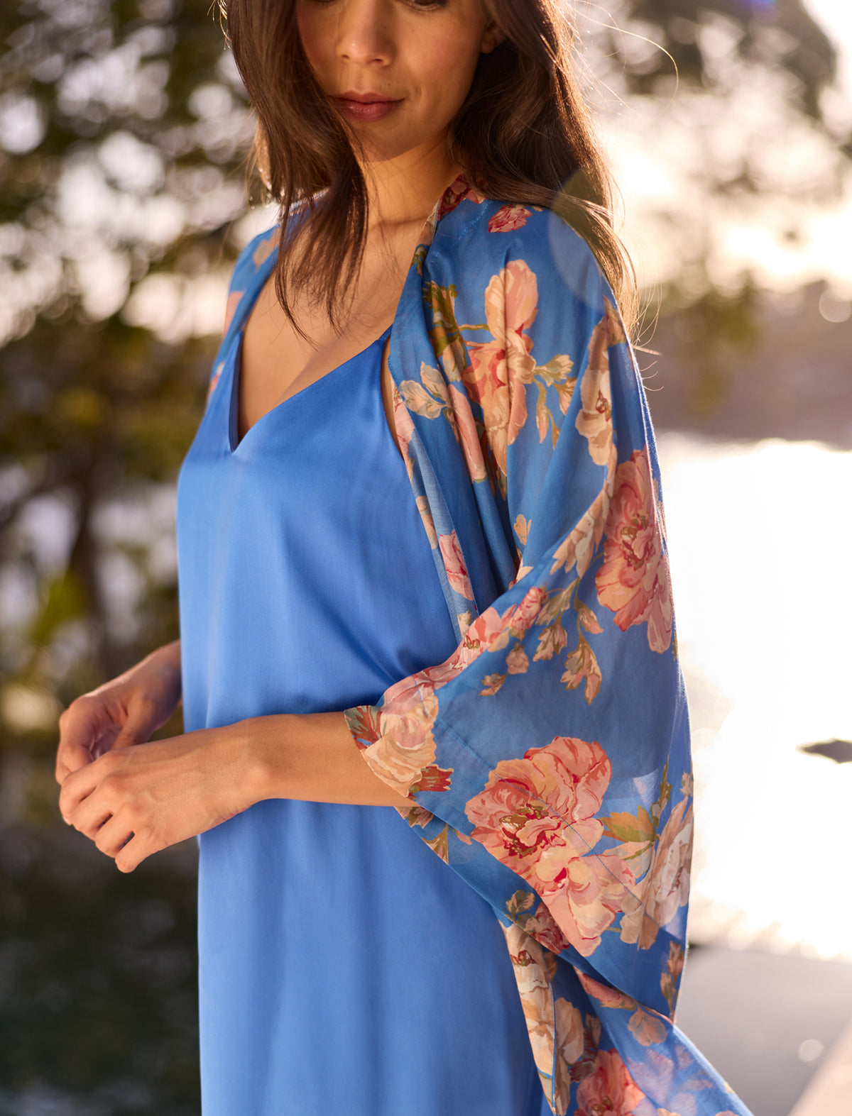 Iona Midi Kimono Robe