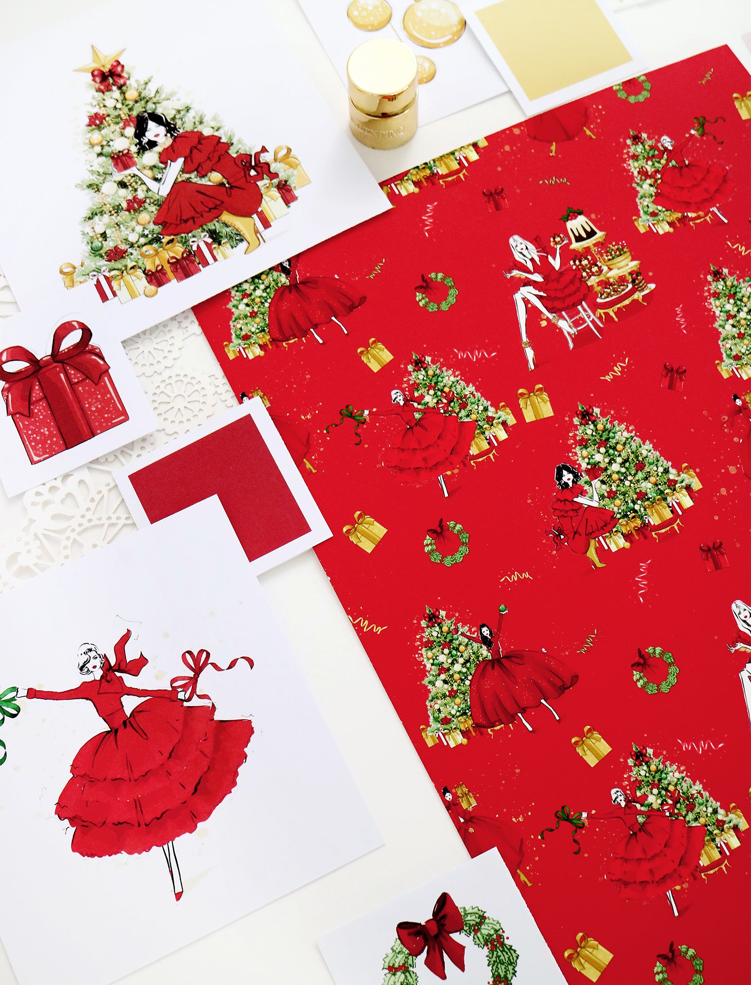 Christmas Surprise Crop PJ