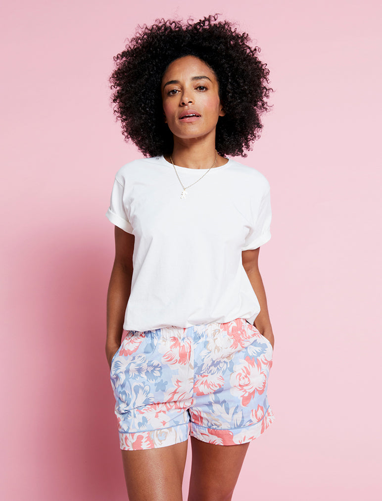 Karen Walker Ornamental Floral Boxer Short