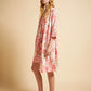 Karen Walker Ornamental Floral Midi Robe