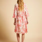 Karen Walker Ornamental Floral Midi Robe