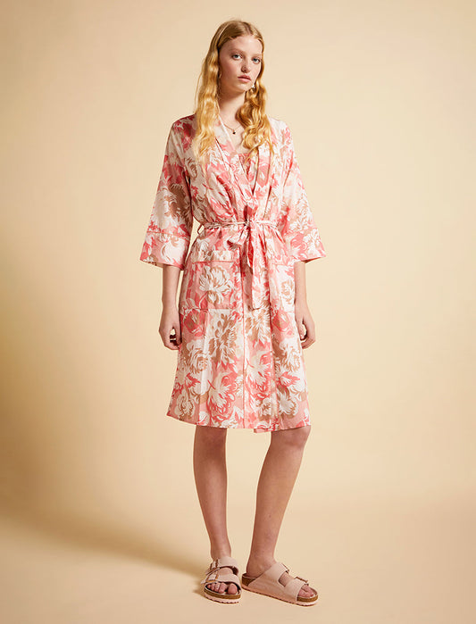 Karen Walker Ornamental Floral Midi Robe