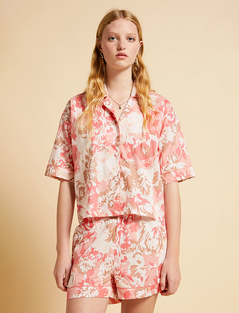 Karen Walker Ornamental Floral PJ Shirt