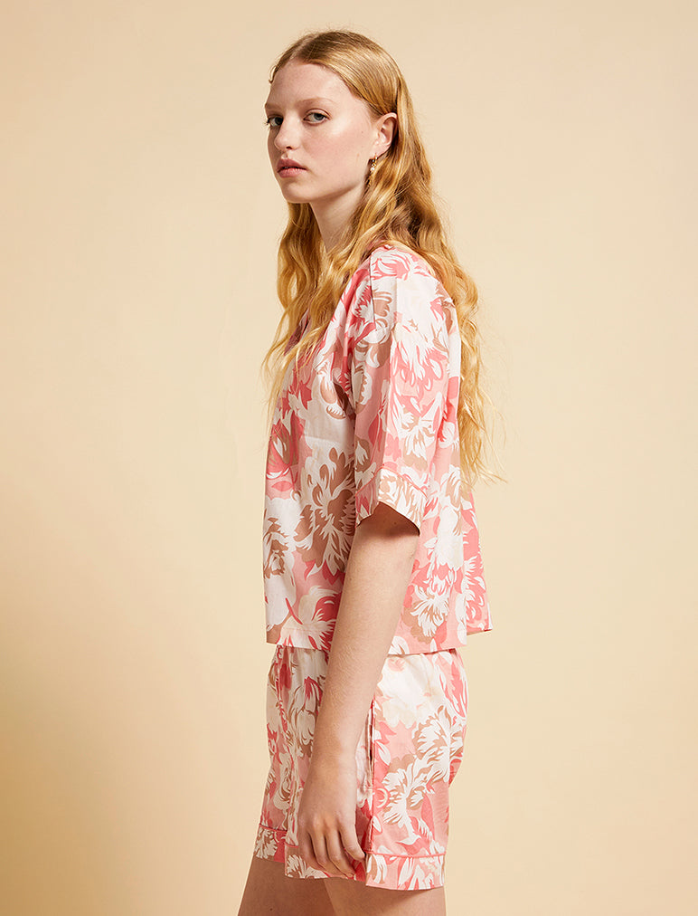 Karen Walker Ornamental Floral PJ Shirt