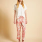 Karen Walker Ornamental Floral Crop Pant