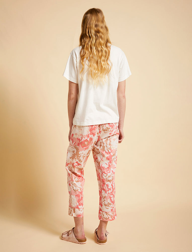 Karen Walker Ornamental Floral Crop Pant