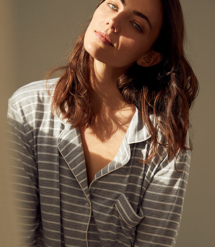 Kate modal stripe nightshirt