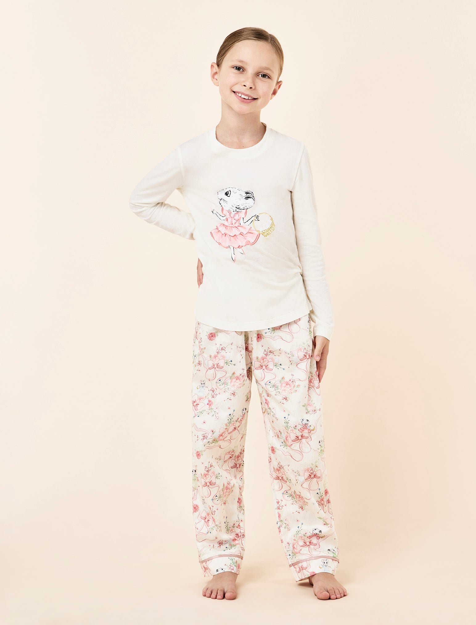 Claris The Mouse Kids FL Placement PJ Set