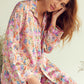 Painted Travels Silk PJ & Eyemask