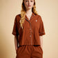 Karen Walker Runaway Girl Crop Boxer PJ Set