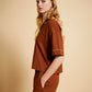 Karen Walker Runaway Girl Crop Boxer PJ Set