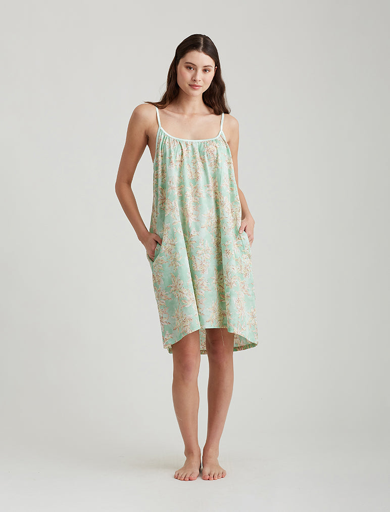 Bridget Strappy Midi Nightie