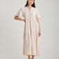 Ashley Textured Cotton Maxi Nightdress