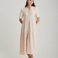 Ashley Textured Cotton Maxi Nightdress