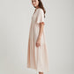 Ashley Textured Cotton Maxi Nightdress