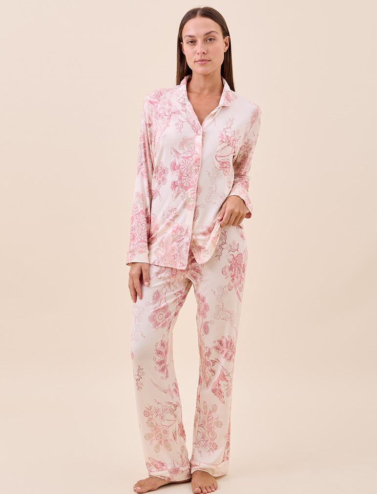Kate Modal Soft Full Length PJ Set