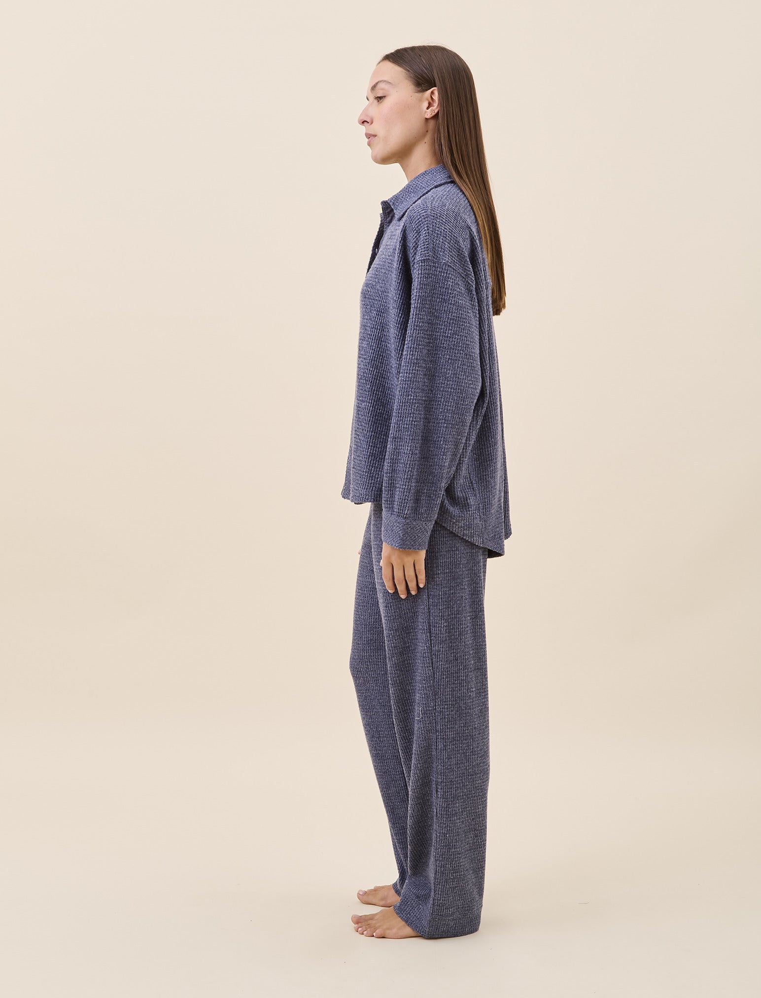 Super Soft Waffle FL PJ Set