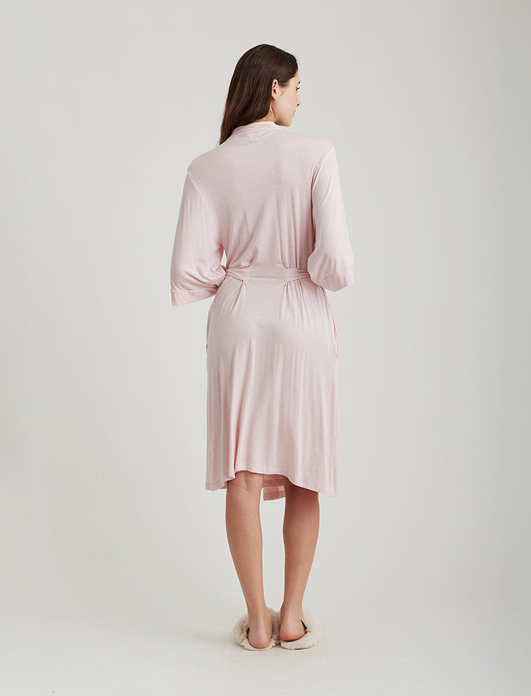 Kate Modal Soft Robe in Papinelle Pink