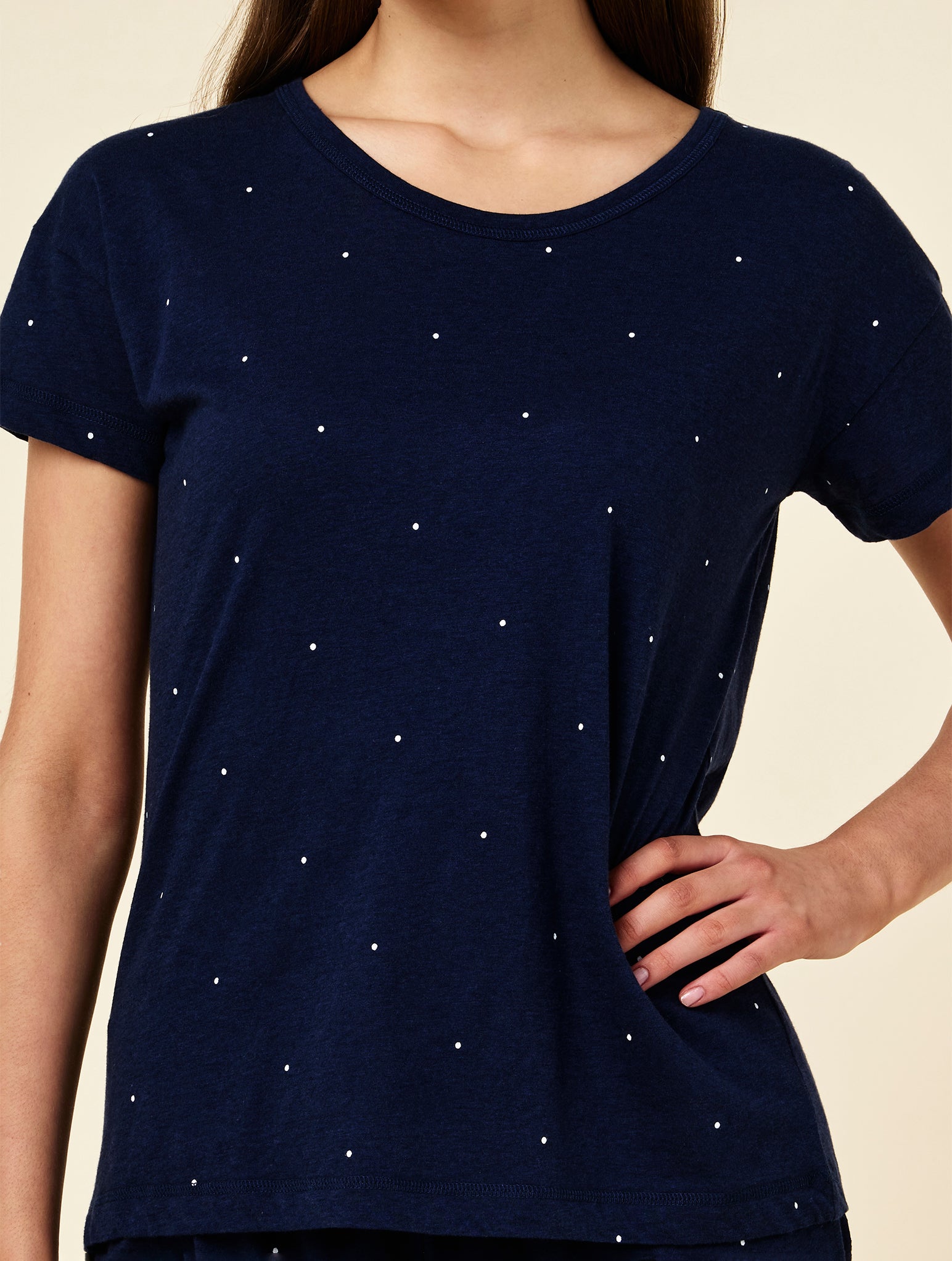 Jada Organic Cotton Knit Boxer PJ Set