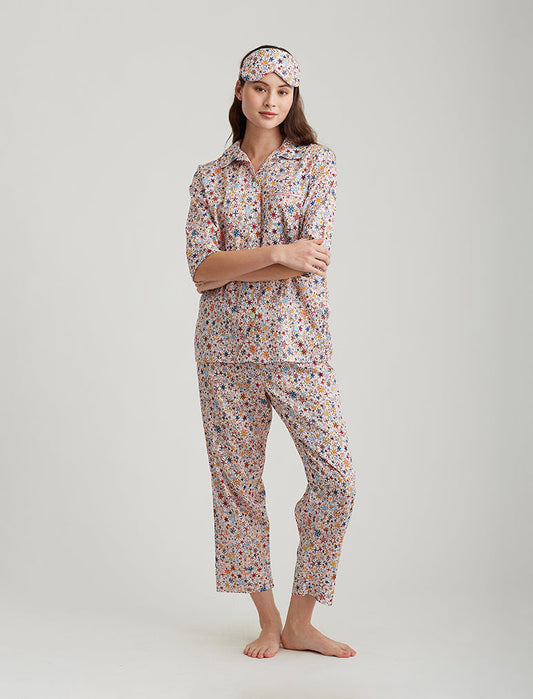 Christmas Stars Crop PJ Set