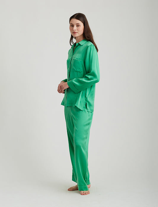 Audrey Pure Silk Full Length PJ