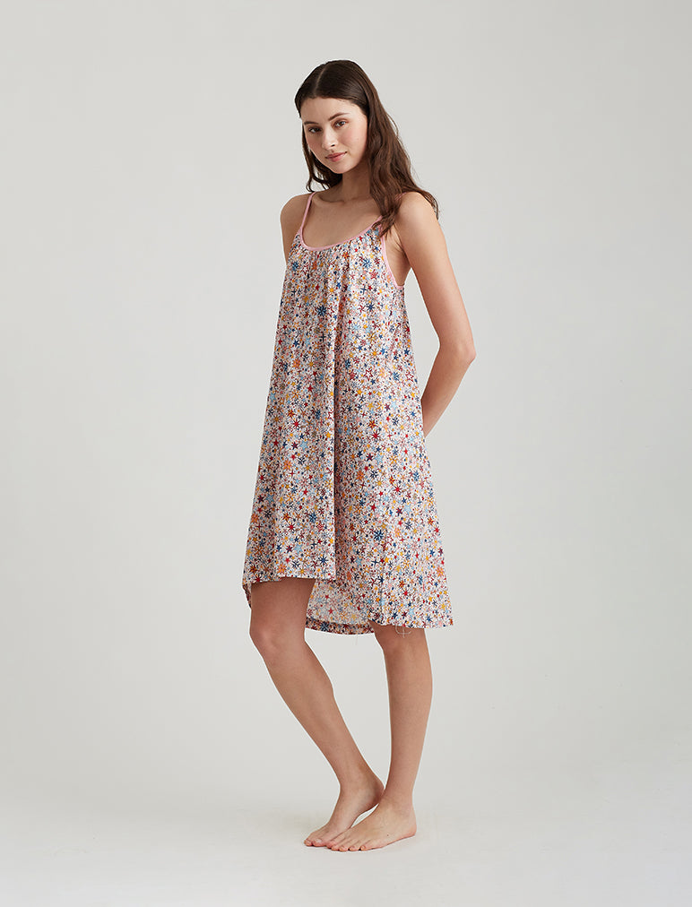 Starry Nights Strappy Midi Nightie