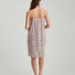 Christmas Stars Strappy Midi Nightie
