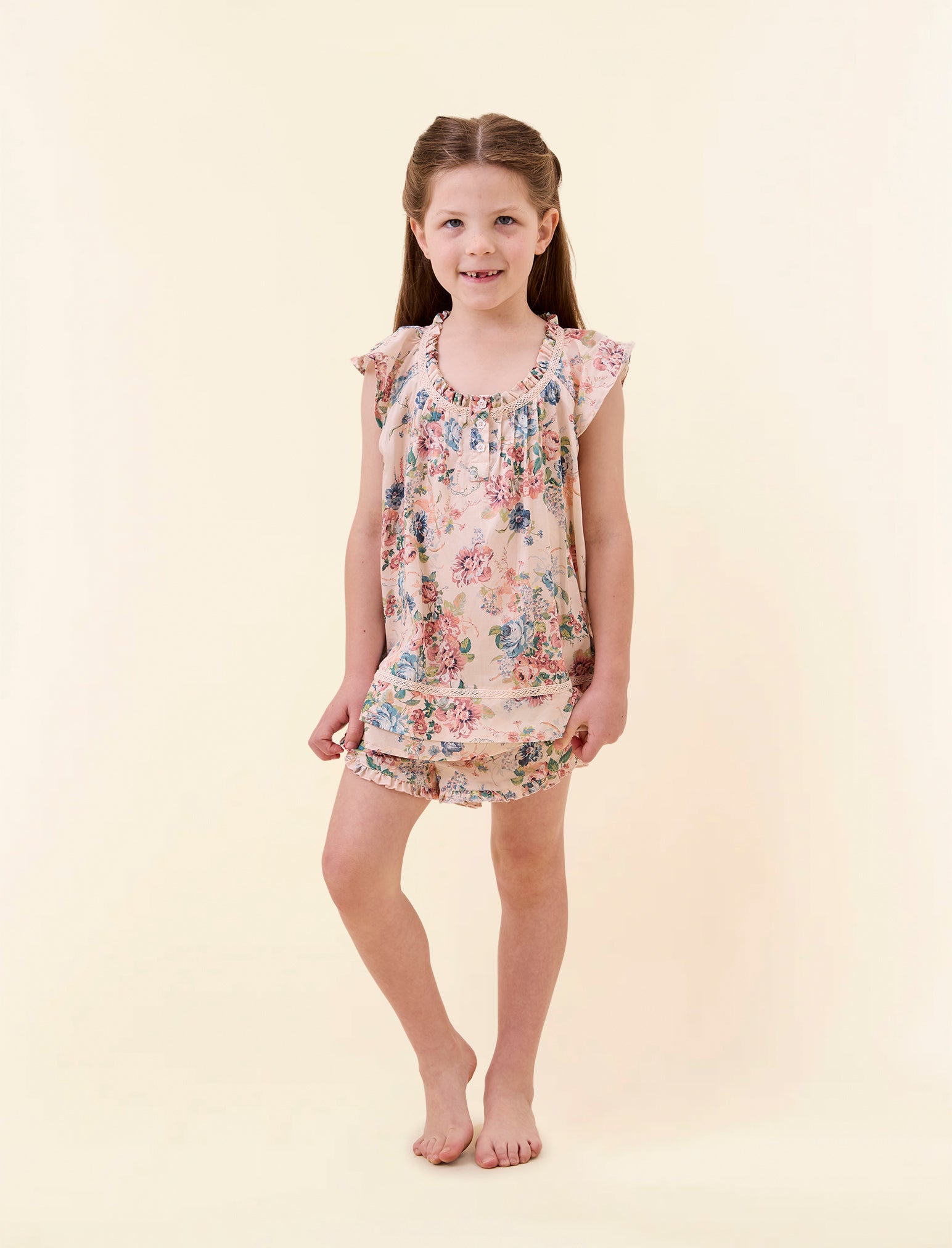 Kids Elise Flutter Cami and Short Set