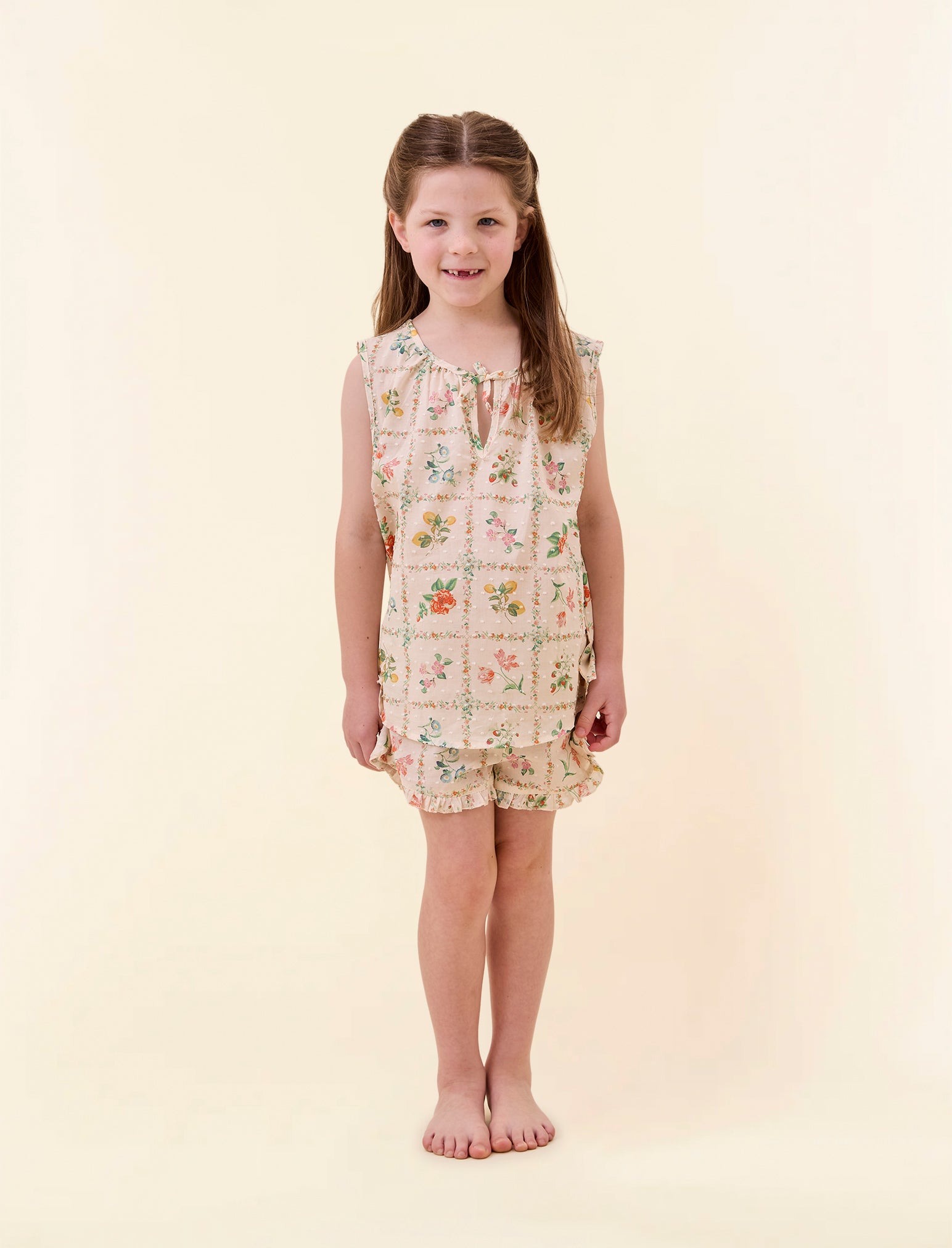 Kids Evie Frill Cami and Short Set
