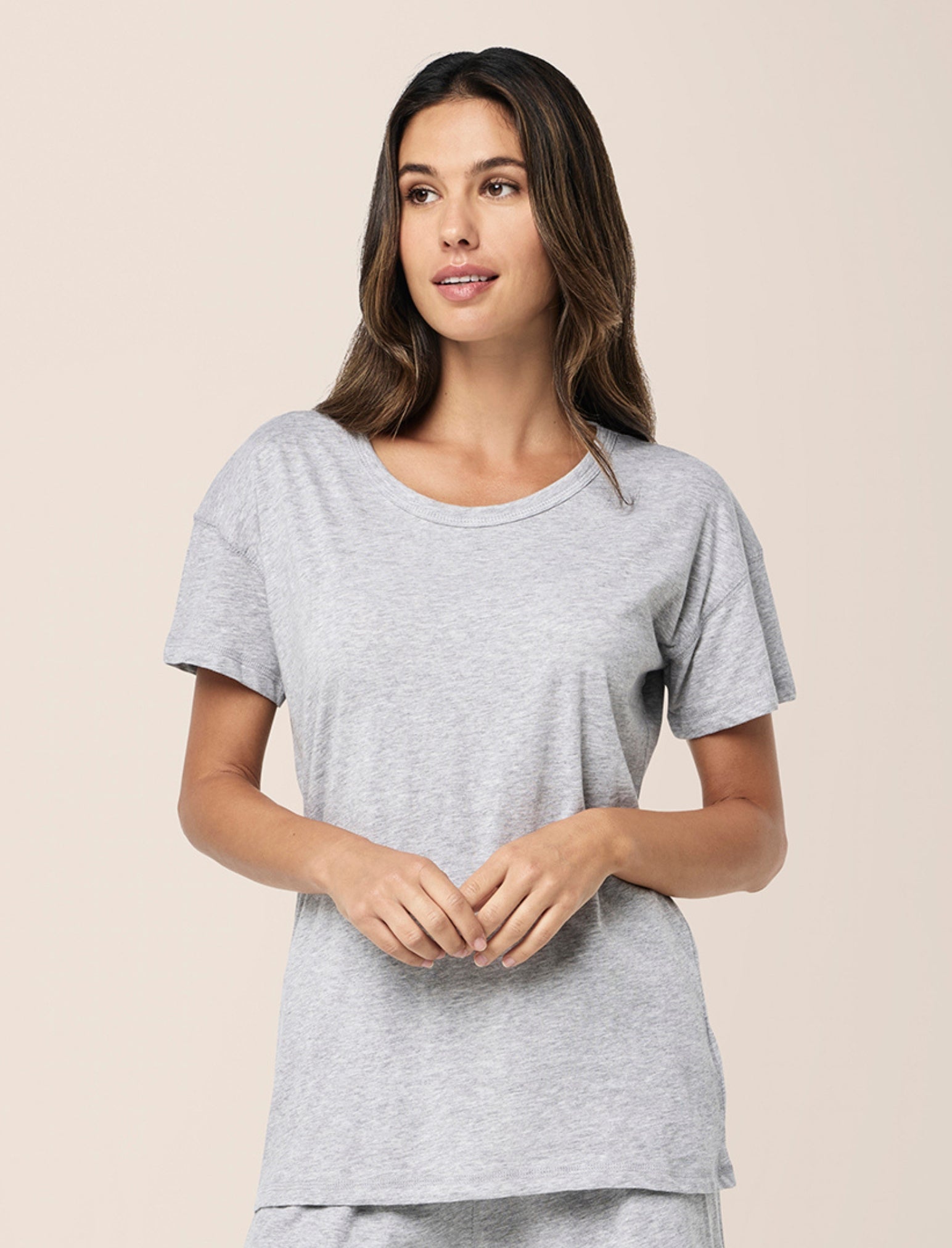 Jada Organic Cotton Knit Tee
