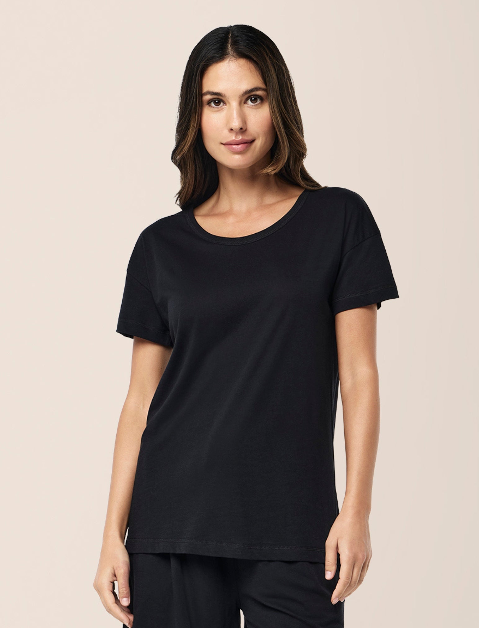 Jada Organic Cotton Knit Tee