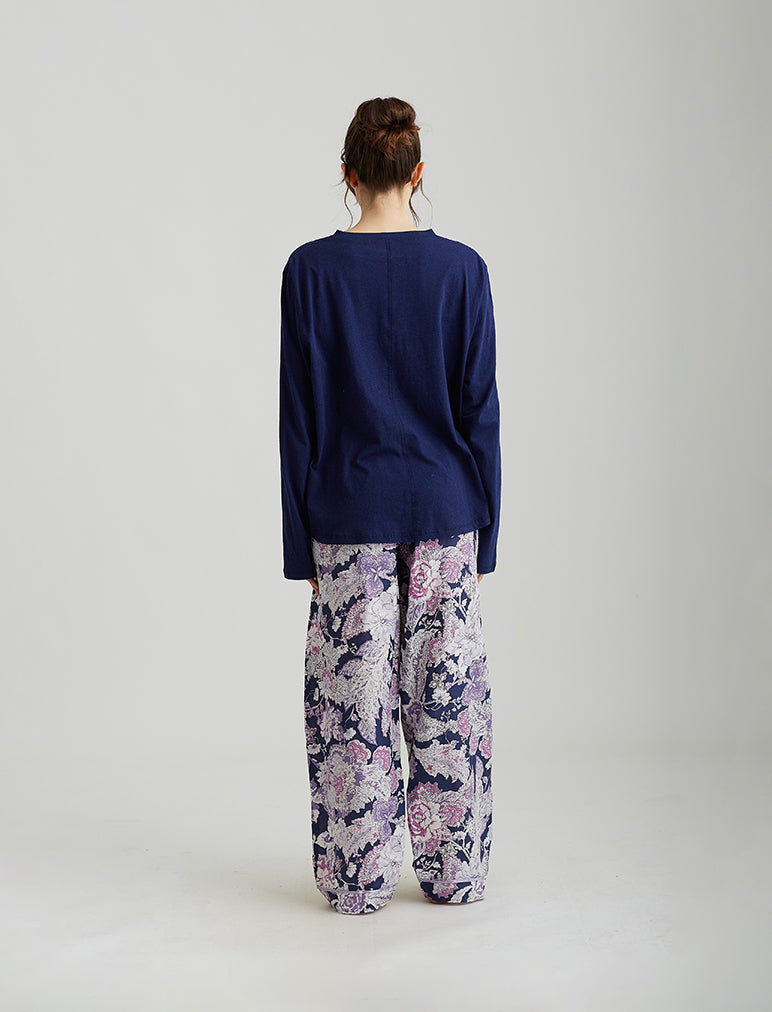 Ella Luxe Pant and Organic Cotton LS Top