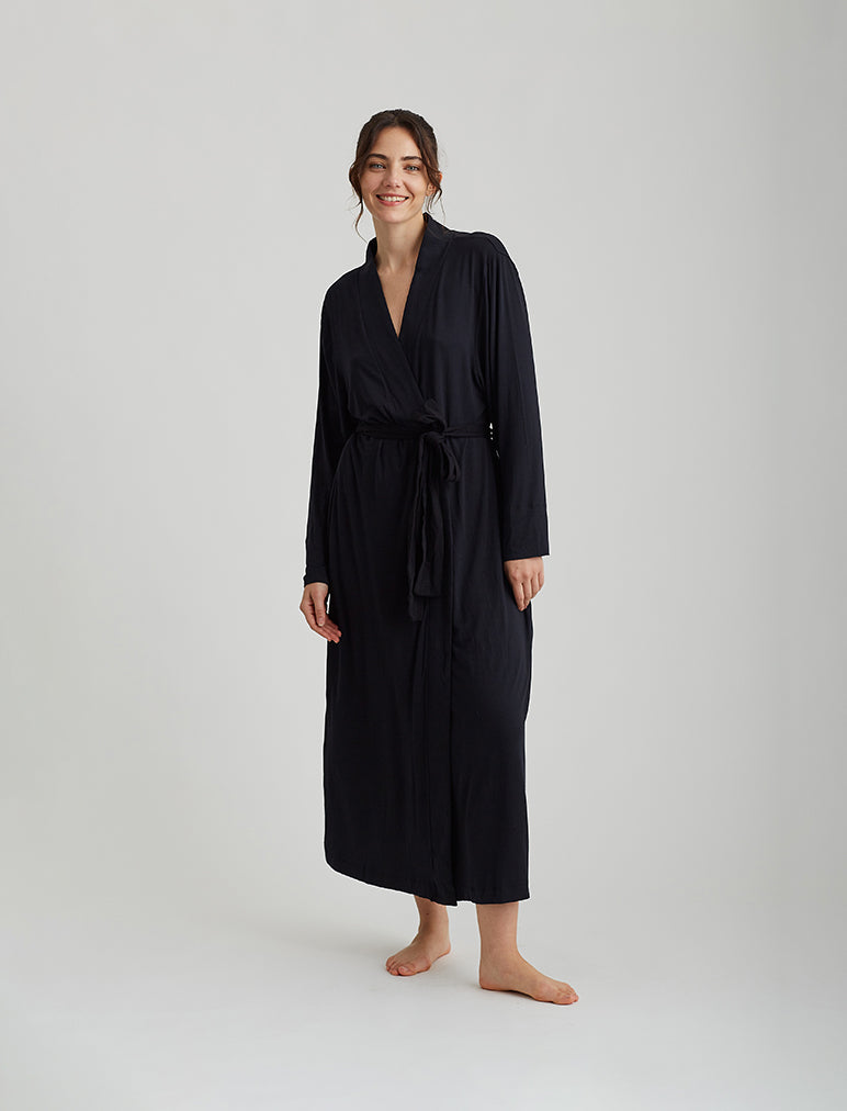 Kate Modal Soft Maxi Robe