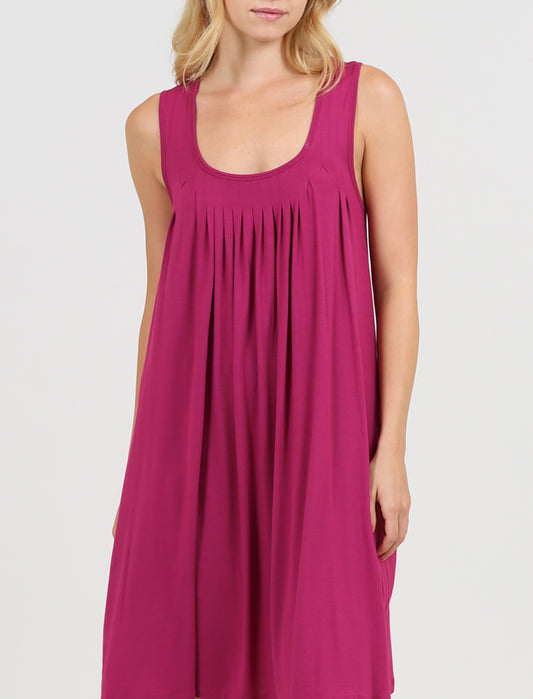 Kate Modal Soft Pleat Front Nightie