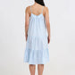 Luxe Spot Strappy Tiered Nightie