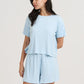 Luxe Rib Soft Touch Tee and Boxer Set
