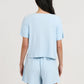 Luxe Rib Soft Touch Tee and Boxer Set