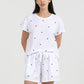 Embroidered Stars Boxer PJ Set