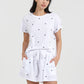 Embroidered Stars Boxer PJ Set