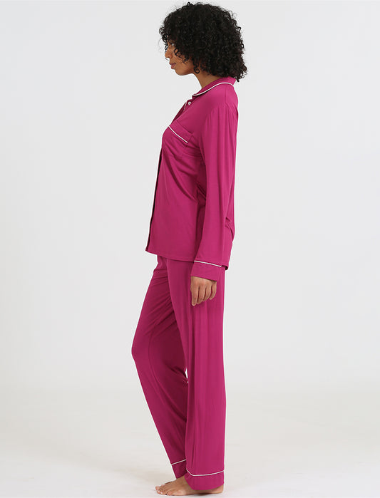 Kate Modal Soft Full Length PJ Set
