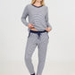 Feather Soft V-Neck LS Top and Jogger