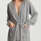 Pure Cashmere Robe in cloud