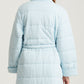 Puffer Cotton Midi Robe