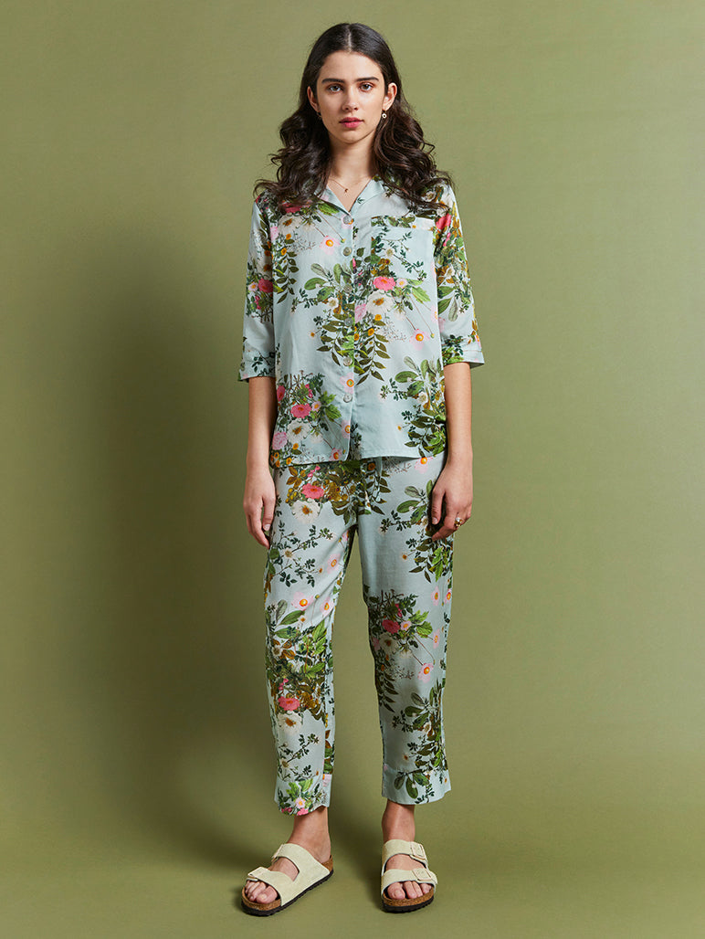 Karen Walker Love Letter Crop PJ