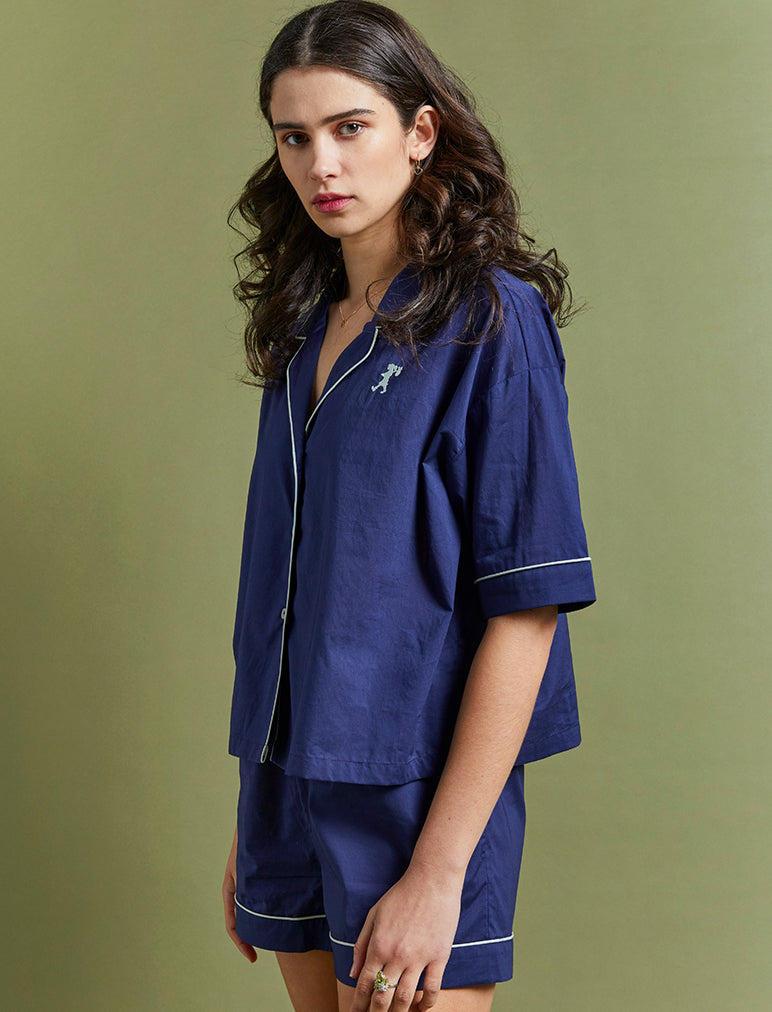 Karen Walker Runaway Girl Crop Boxer PJ