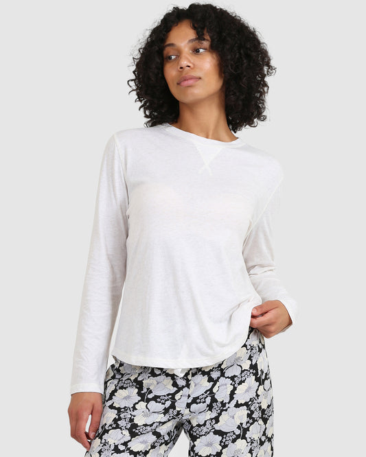Cara Pant and Organic Cotton LS Top