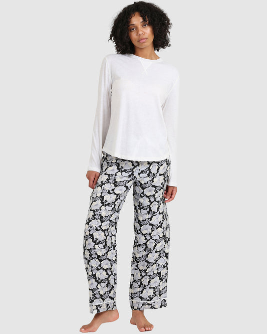 Cara Pant and Organic Cotton LS Top